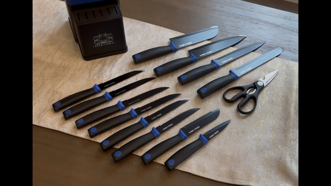 Closer look at this AFFORDABLE knife set