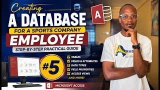 Creating a Database for a Sports Company Employee | Step-by-Step Microsoft Access Practical Guide 5