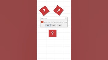 WARNING! RANDOM FILE WILL BE DELETED! Excel Prank Part 2 #shorts