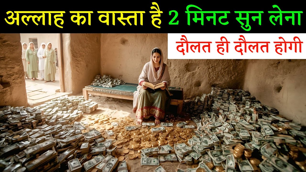 अल्लाह का वास्ता है 2 मिनट सुन लेना दौलत ही दौलत होगी | Dolat Ka Wazifa | Wazifa for Money 