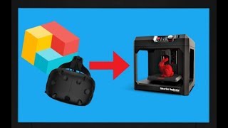 How to create objects in VR then 3D print them!