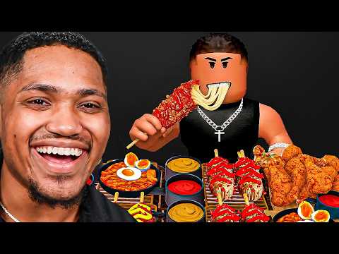 Roblox Mukbang Got Me STARVING🥲