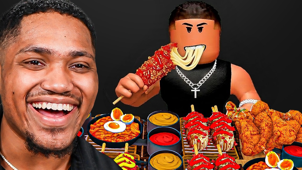 Roblox Mukbang Got Me STARVING🥲