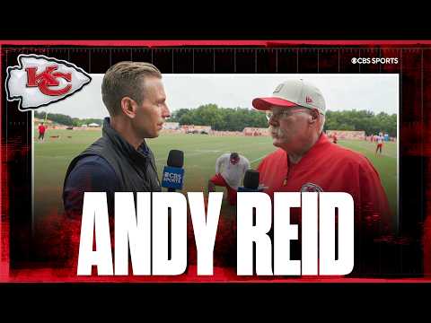 Andy Reid on impressions of Patrick Mahomes at Chiefs Training Camp, Travis Kelce going into Year 14