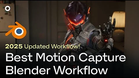 2025 Best BLENDER Motion Capture Workflow | Rokoko Tutorial