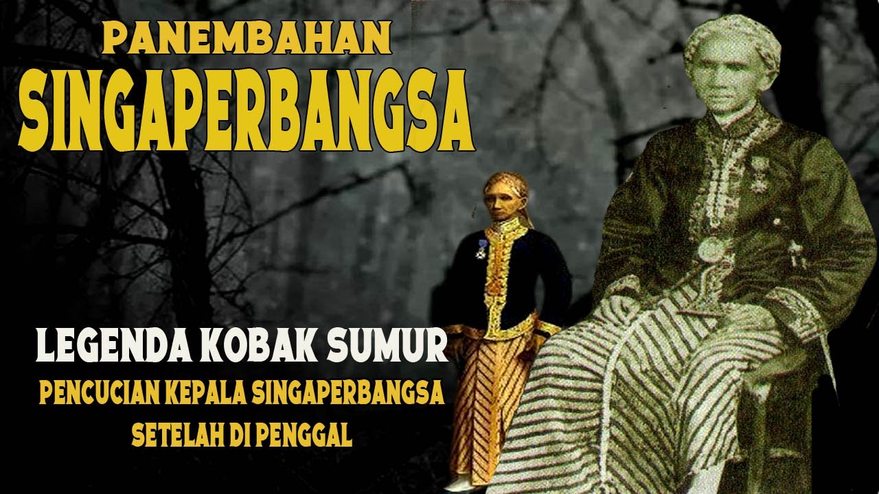 Kisah sejarah, Panembahan Singaperbangsa. Legenda Kobak Sumur. Pencucian Kepala Singaperbangsa.