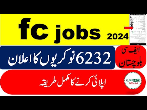 fc blochistan jobs 2024 