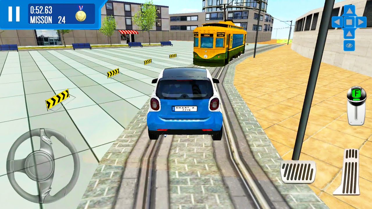 Car Driving On The Roofs Simulator #6 - Smart Car, SUVs - Android Gameplay