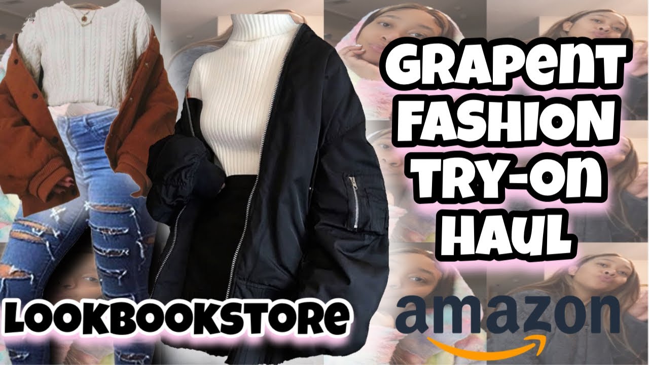GRAPENT + LOOKBOOKSTORE TRY ON HAUL | AMAZON CLOTHES