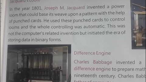 Class -5  Chapter - 1 Development of Computer Part - 3