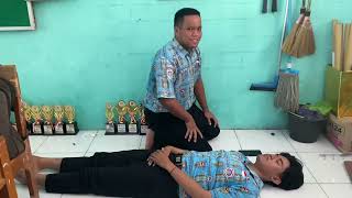 TUGAS PJOK MELAKUKAN PRAKTIK DRSABC DAN HEIMLICH MANEUFER