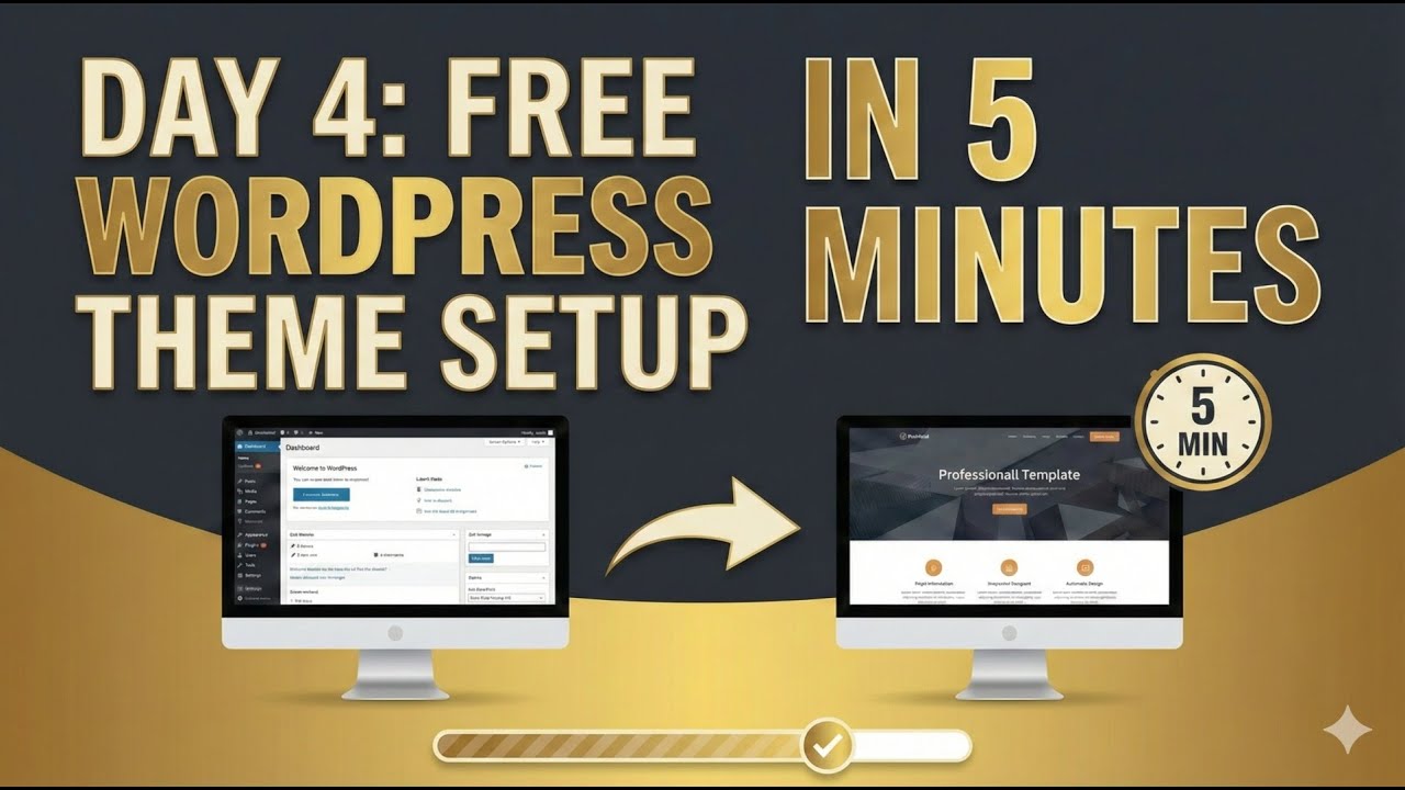 How to Setup a Free Theme in WordPress | Step-by-Step Tutorial In 2026