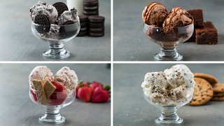 Homemade Ice Cream 4 Ways