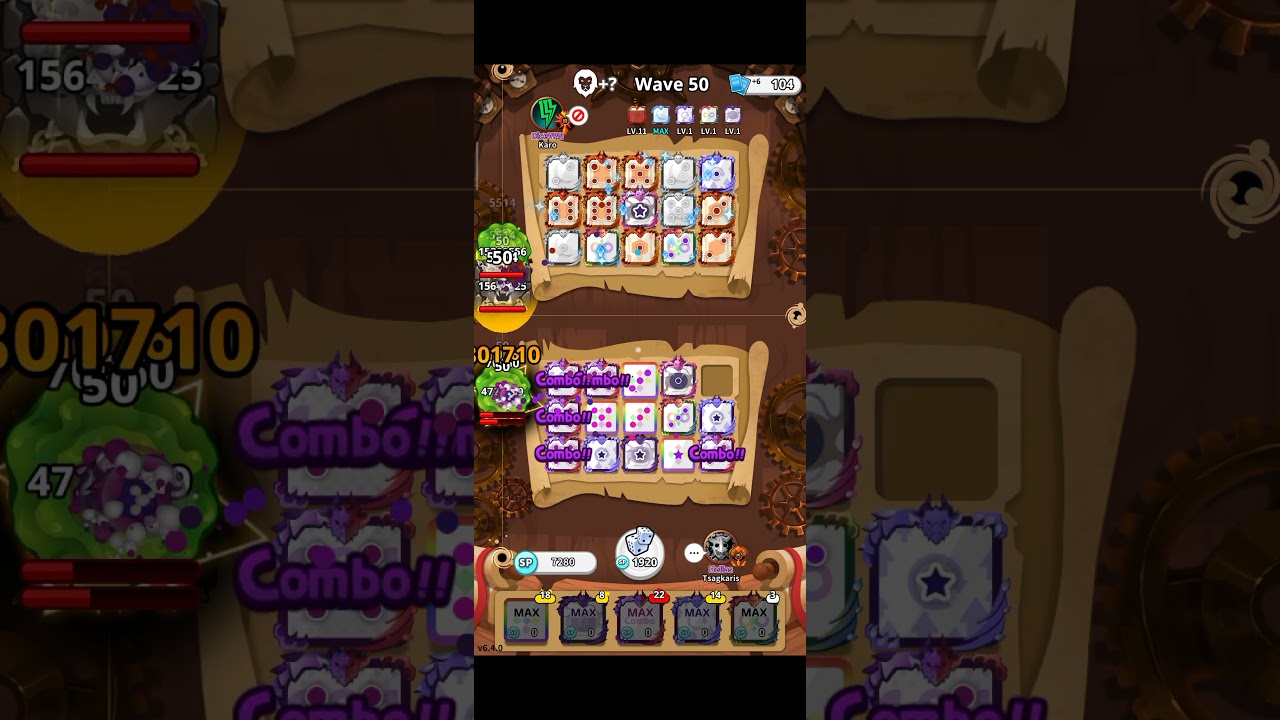 Random Dice . Combo Dice 100+