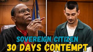 Sovereign Citizen Thinks He Is Not Thomas Styron in Court — Judge Gives Him 30 Days Contempt
