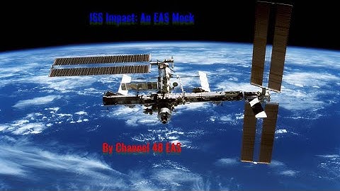 ISS Impact: An EAS Mock