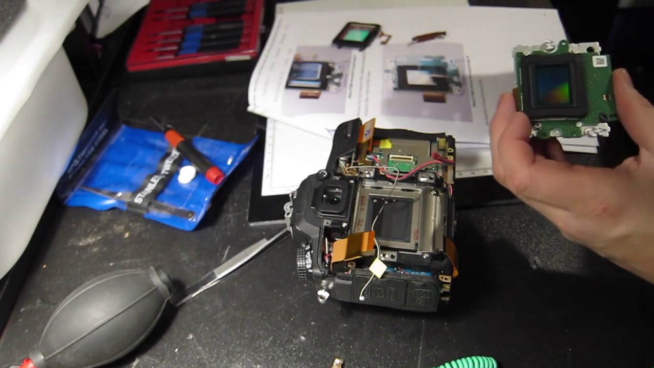 Convert DSLR for Astrophotography - part 1 - Removing infrared blocking filter