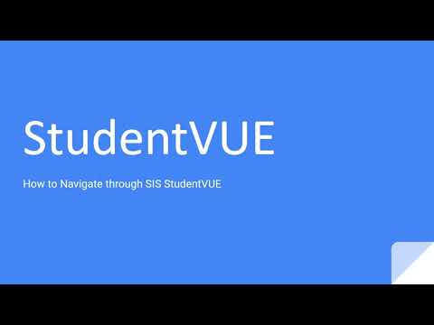 FCPS StudentVUE Navigation Video