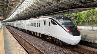 (紅)EMU3000自強號422次（花東線、南迴線 往新左營）汐科通過