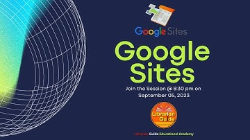 Google Applications for Library & Education - Google Sites