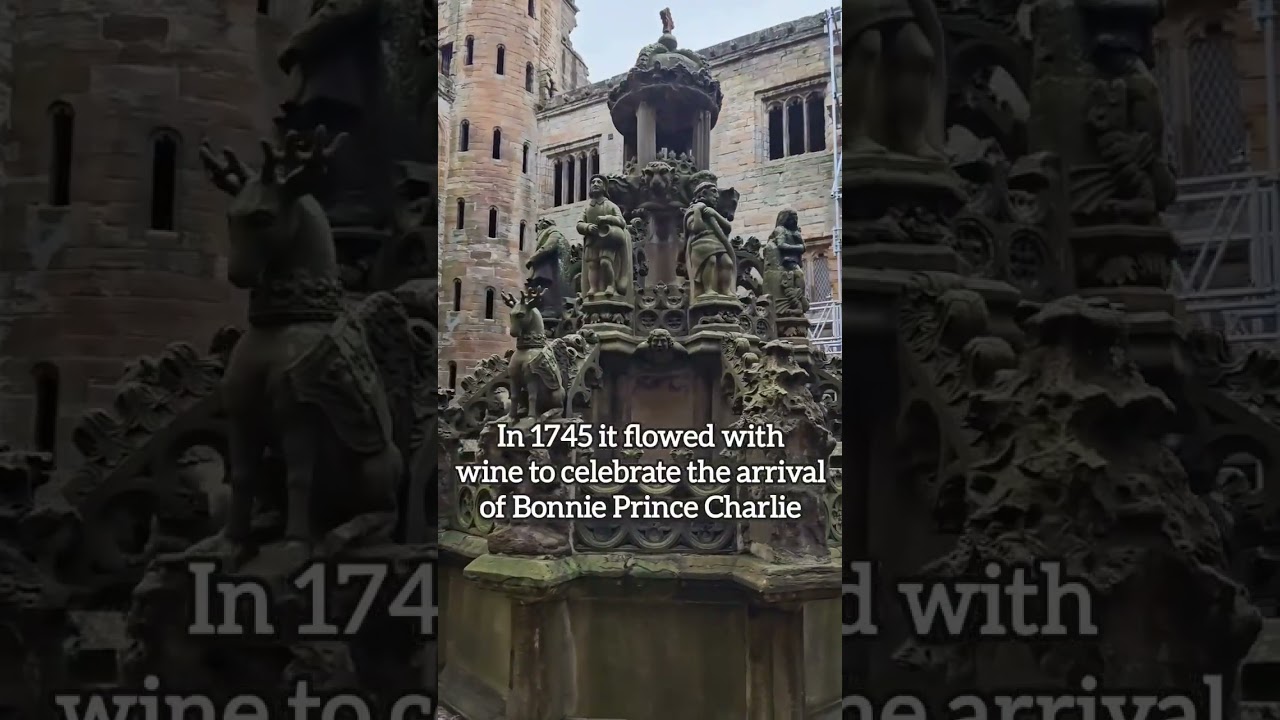 The 500 Year Old Linlithgow Palace Fountain Once Flowed With Wine! 
