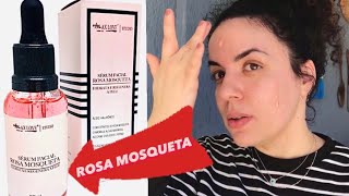 Resenha Sérum Rosa Mosqueta Max Love com Ácido Hialurônico e Colágeno Hidrolisado🔥
