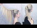 High Braided Ponytail Tutorial