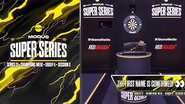 THE FIRST FINALIST IS CONFIRMED! 🤩 | Darts Highlights | Champions Week Group A Session 3