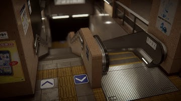 Unity Subway WIP - Mechanic Escalator