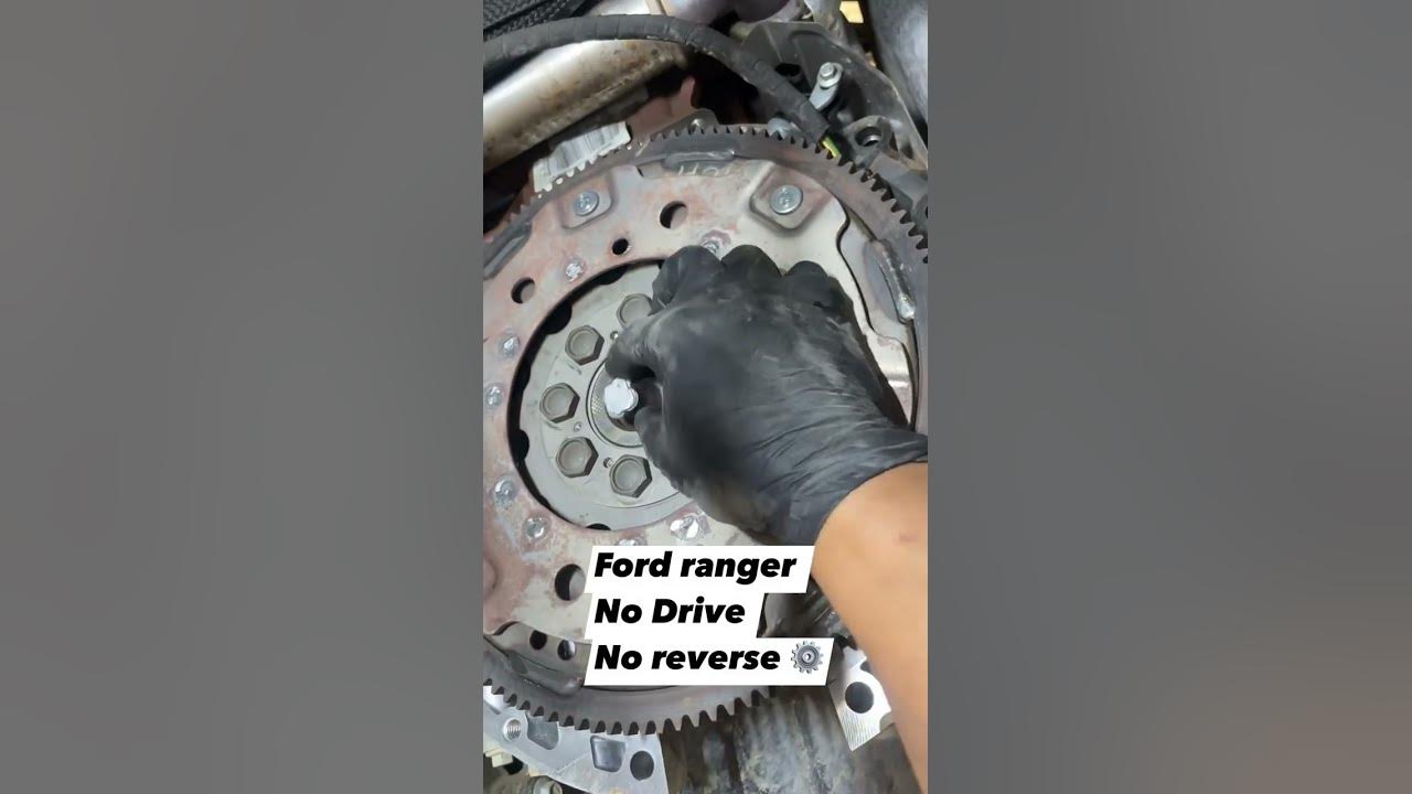 Ford ranger No drive No reverse, Torque Converter faulty./broken - YouTube