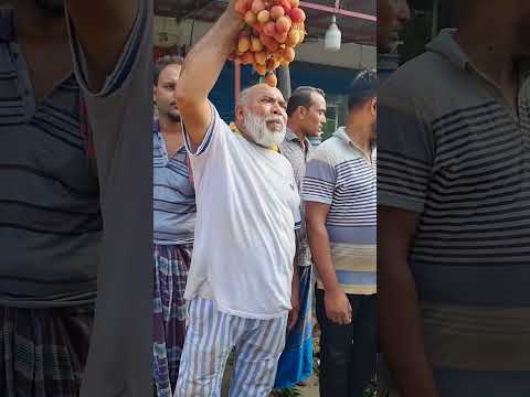 Amazing Lychee Selling Market Shorts Reels Fruits Lychee Fruitlover Seasonal Auction