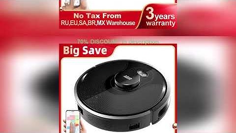 A must-have product! Robot Vacuum Cleaner ABIR X8,Laser Lidar,6500pa Suction,Multi-Floor Map,UV La