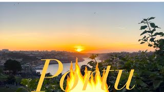 Fire Show Sunset Portu Portugal Завораживающее Файр Шоу на Закате Порту Португалиz #fireshow #sunset