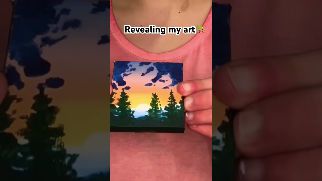 Revealing my art! 