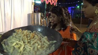 Italian Pasta in Indian Marriage reception function