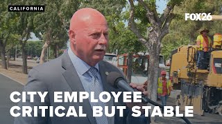 Mayor updates condition of city employee attacked in broad daylight