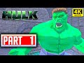 HULK Gameplay Walkthrough PART 1 No Commentary 4K 60FPS PC UHD