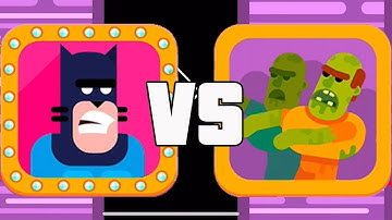 Bowmasters - Mancat vs Zombies Z Days - Gameplay Walkthrough part 90 (iOs, android)