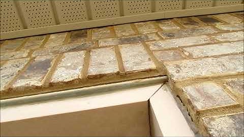 Cracks In Brick and Masonry Cement Work Above Garage Door and Windows From Lintel Episode 69