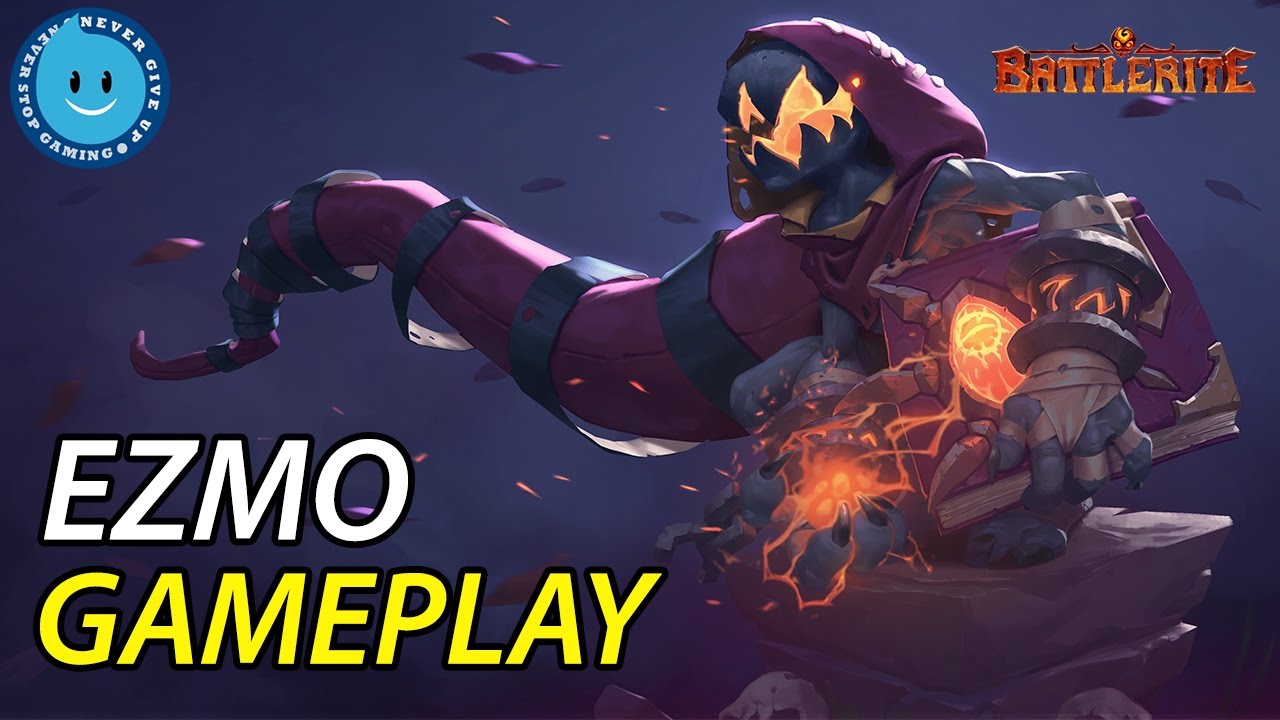 Battlerite New Champion Ezmo Gameplay - 2v2 Ranked League!
