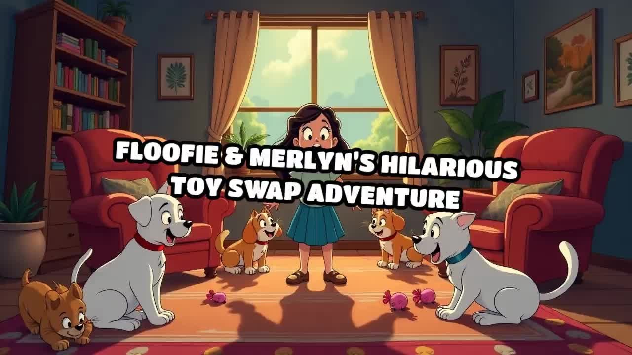 Floofie & Merlyn’s Hilarious Toy Swap Adventure