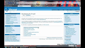 Drupal İçerik Türleri 1. Bölüm (Drupal Content Types Part 1)