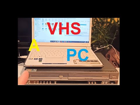 Pasar cinta de video VHS al PC paso a paso - YouTube