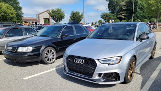Audi 5 Cylinders vs Boosted Mustang Coyotes