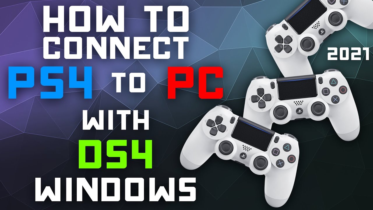 Sanktion Føde Individualitet How to Connect Your PS4 Controller to a PC via Bluetooth - YouTube