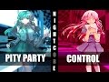  nightcore  pity party  control switching vocals