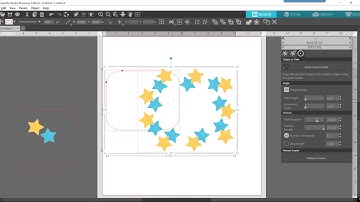 Silhouette Studio v4 - Replicate Tool with Multiple Objects on Path