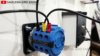 Membuat panel 3 phase || pasang ampere meter dan volt meter