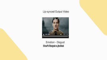 web interface| Emotionally Enhanced Talking Face Generation