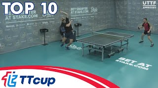 Top 10 Table Tennis Shots | TT Cup 2021